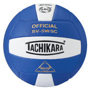 Competition Volleyball - Sensi-Tec Microfiber Composite - Royal/White