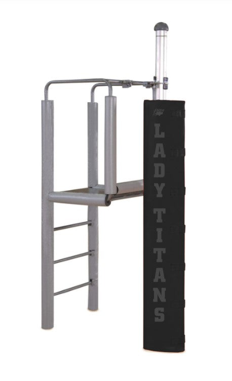 Sand Volleyball Official's Platform w/Gray Padding - Black