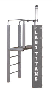 Sand Volleyball Official's Platform w/Gray Padding - Gray