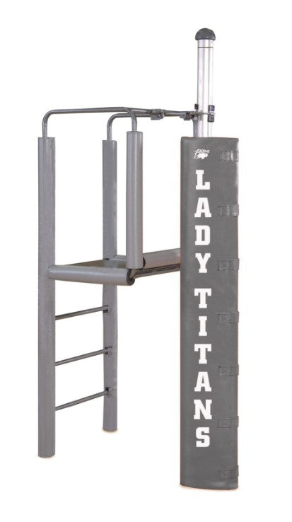 Sand Volleyball Official's Platform w/Gray Padding - Gray