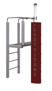 Sand Volleyball Official's Platform w/Gray Padding - Maroon