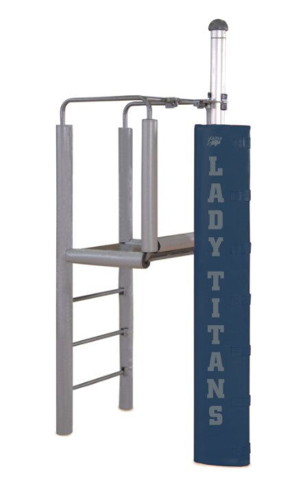 Sand Volleyball Official's Platform w/Gray Padding - Navy