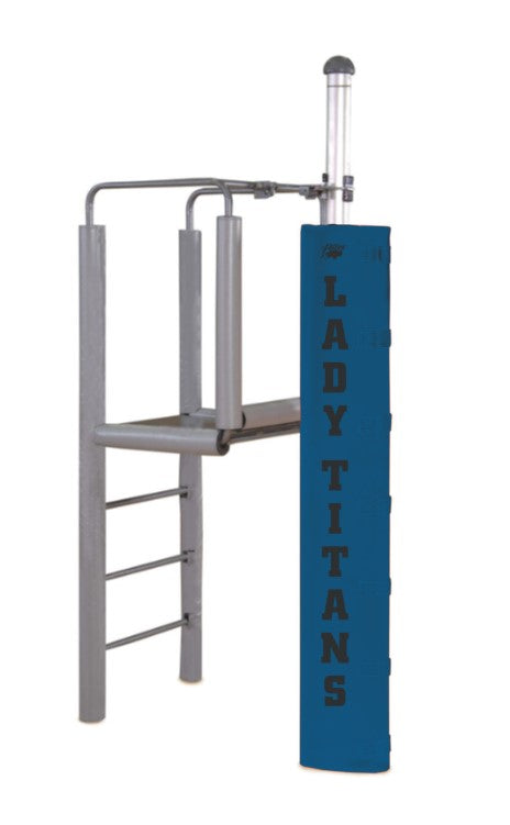 Sand Volleyball Official's Platform w/Gray Padding - Royal