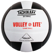 Training Volleyball - "VOLLEY-LITE" Lightweight / Sensi-Tec Microfiber Composite - Black/White