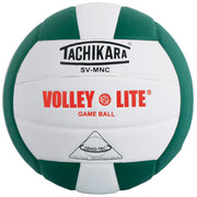 Training Volleyball - "VOLLEY-LITE" Lightweight / Sensi-Tec Microfiber Composite - Dark Green/White