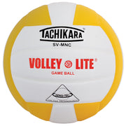 Training Volleyball - "VOLLEY-LITE" Lightweight / Sensi-Tec Microfiber Composite - Gold/White