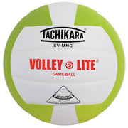 Training Volleyball - "VOLLEY-LITE" Lightweight / Sensi-Tec Microfiber Composite - Lime Green/White