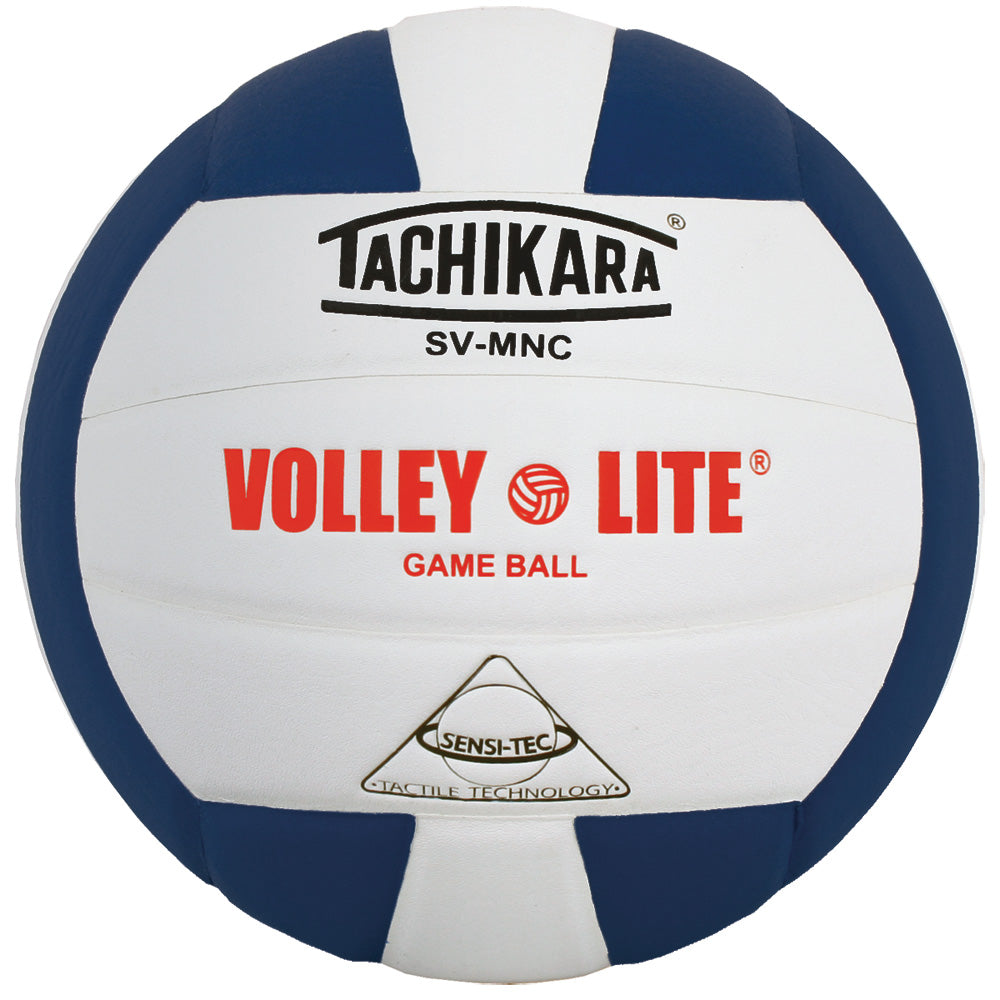 Training Volleyball - "VOLLEY-LITE" Lightweight / Sensi-Tec Microfiber Composite - Navy/White