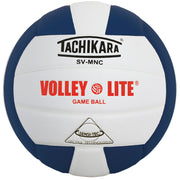 Training Volleyball - "VOLLEY-LITE" Lightweight / Sensi-Tec Microfiber Composite - Navy/White