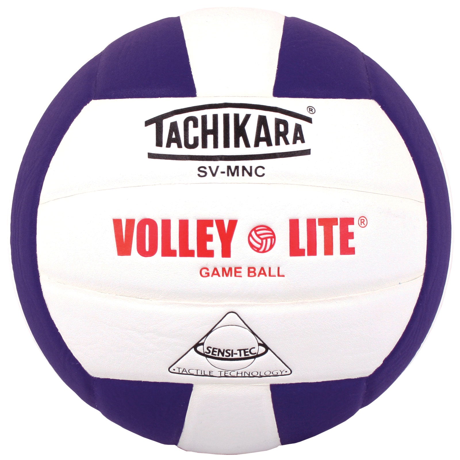 Training Volleyball - "VOLLEY-LITE" Lightweight / Sensi-Tec Microfiber Composite - Purple/White