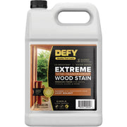 DEFY Extreme Semi-Transparent Exterior Wood Stain, Light Walnut, 1 Gal. Bottle