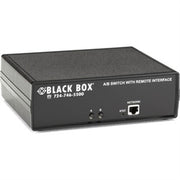 Black Box - CAT6 Remotely Controlled Layer 1 A/B Switch, Latching, Ethernet, RS-232