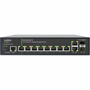 Luxul 1Gb L2/L3 Managed Switch - 8 PoE+, 2 RJ45, 2 SFP Front-Facing Ports - TAA Compliant
