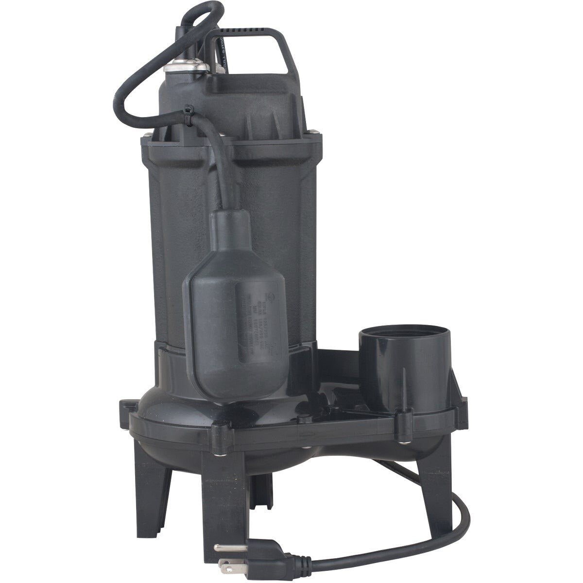 1/3 H.P. Cast Iron Sewage Ejector Pump