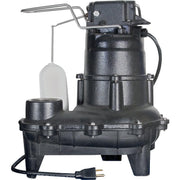 4/10 H.P. Cast Iron Sewage Ejector Pump