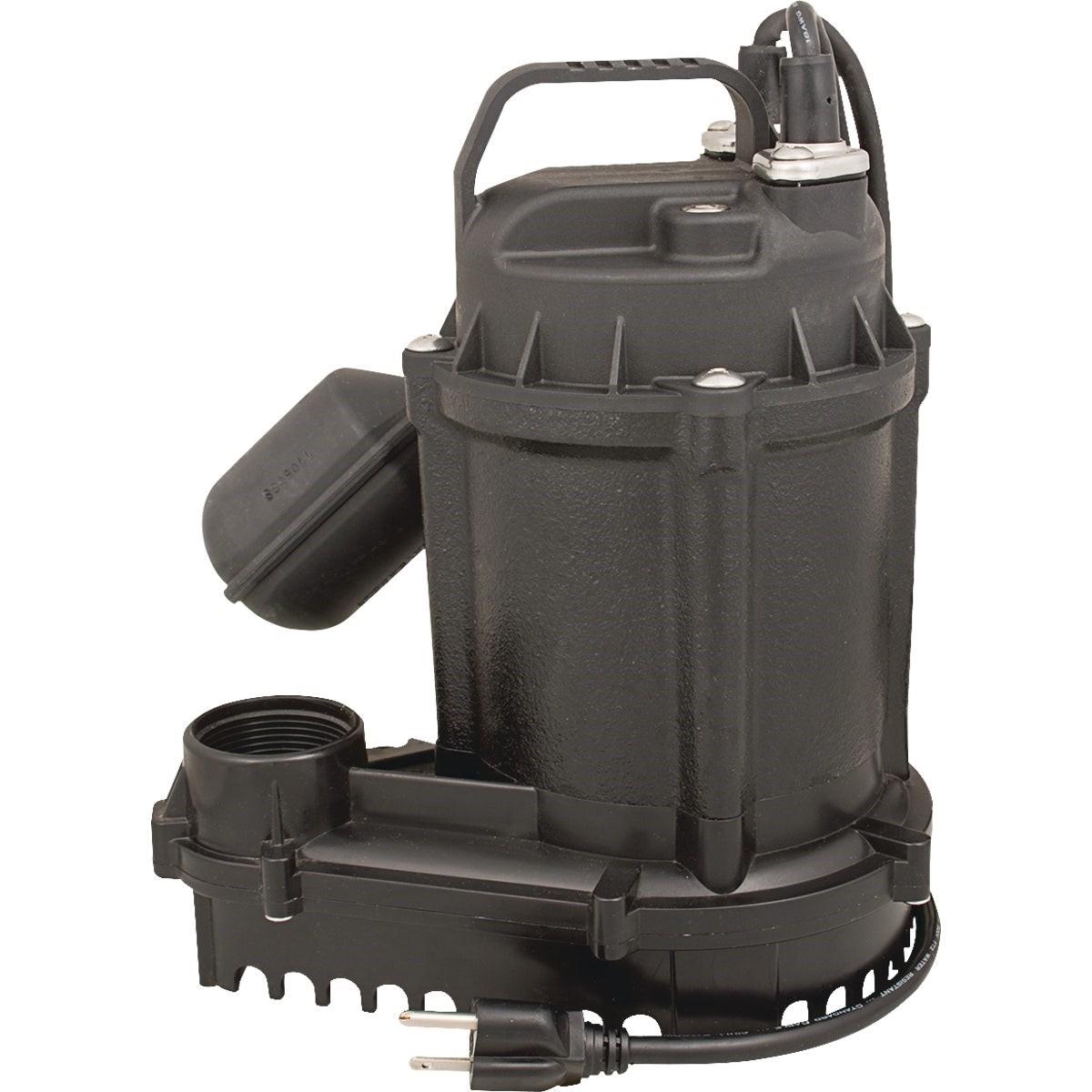 1/2 HP 115V Effluent and Submersible Sump Pump