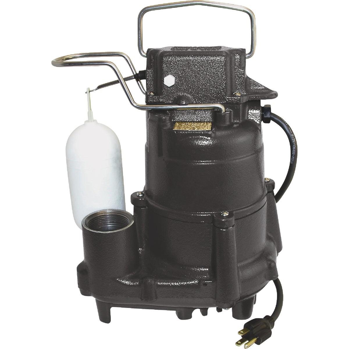 1/2 HP 115V Cast-Iron Submersible Sump Pump
