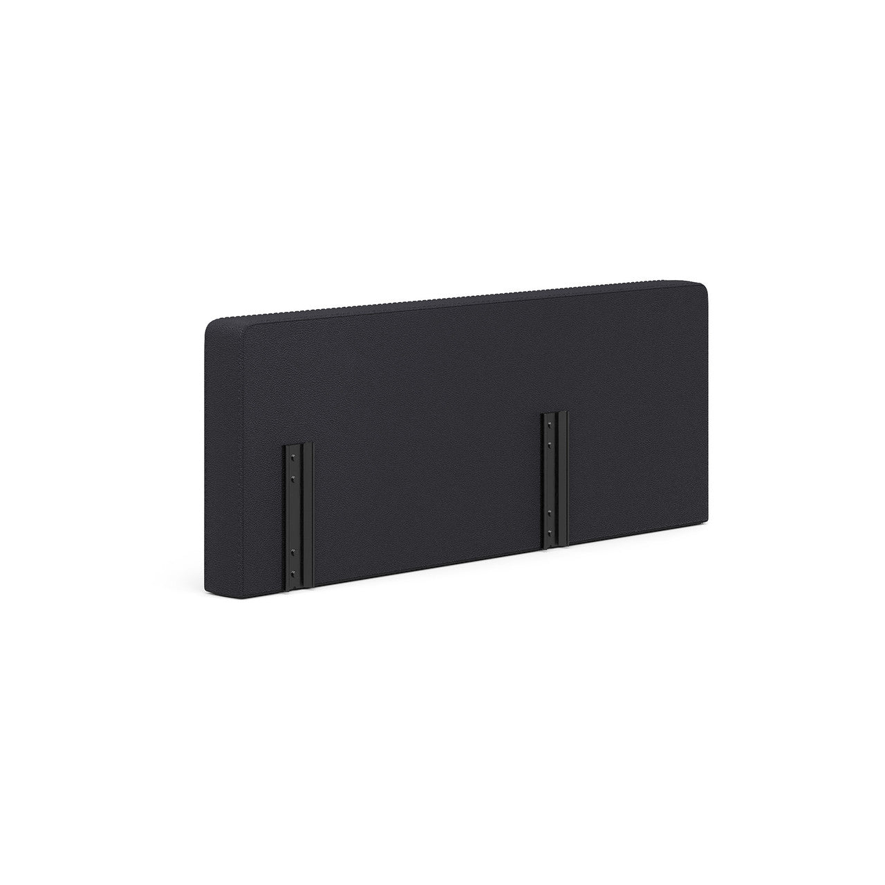 OfficeSource Saxon Modular Reception Seating Short Right Arm - Black PU Leather
