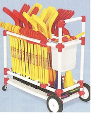 All Terrain Hockey Cart, 45”L x 23”W x 39”H