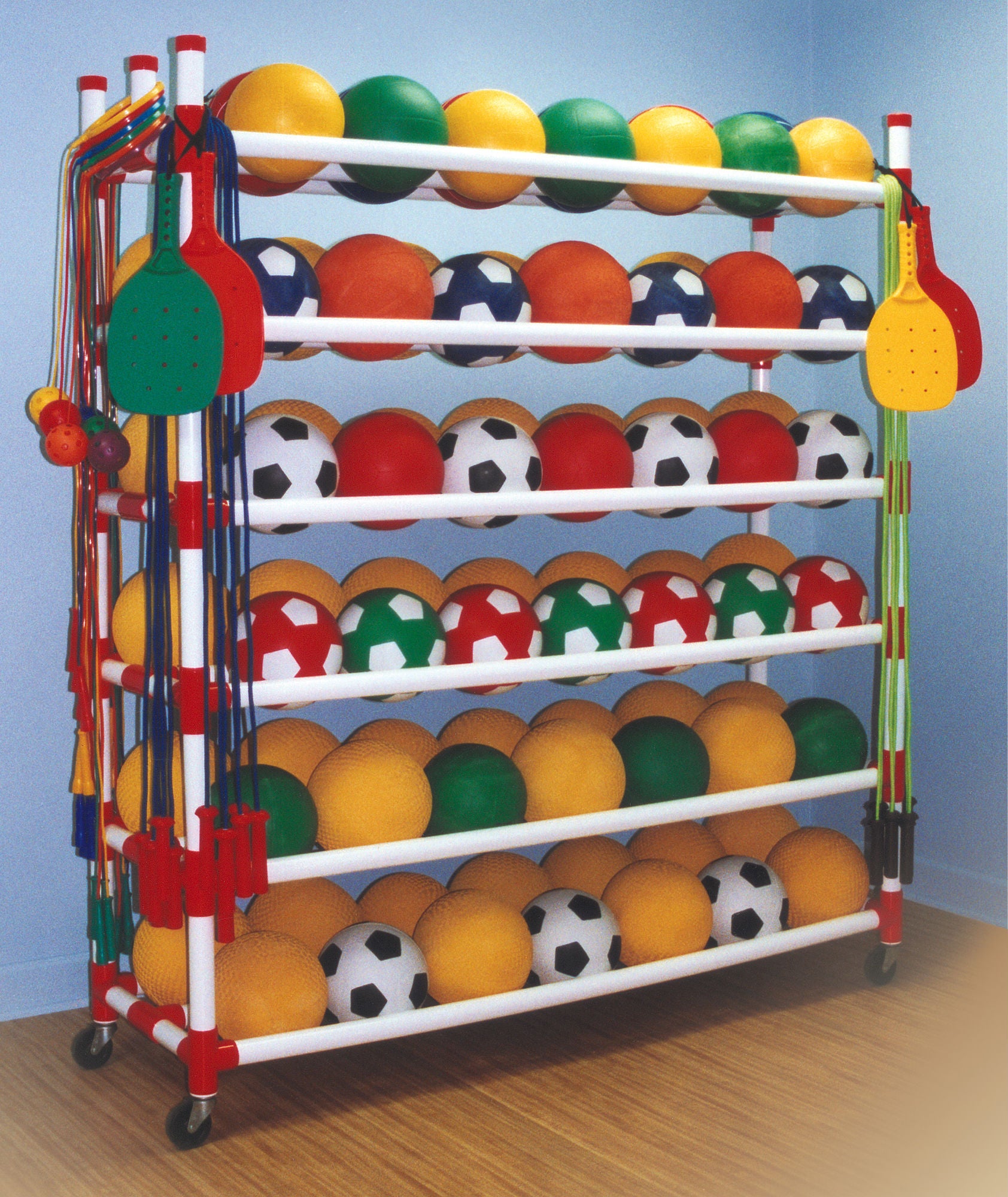 Ball Master, 64”L x 19”W x 72”H