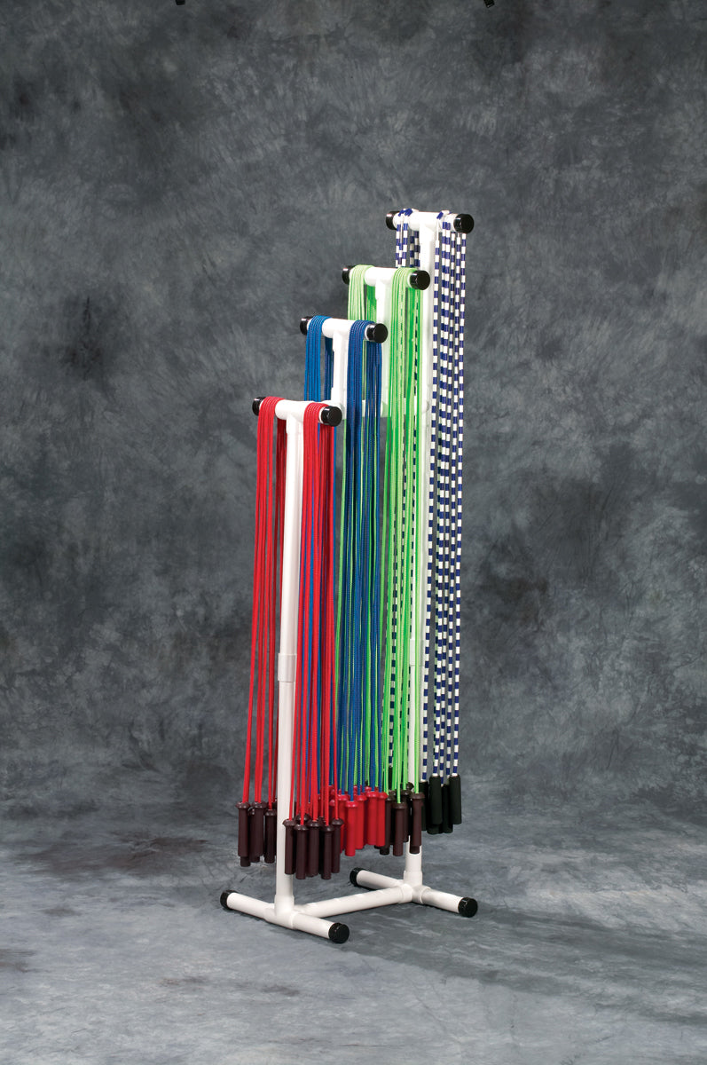 Jump Rope Rack, 18”L x 20”W x 70”H