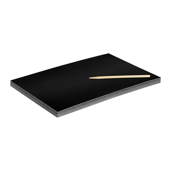 Holographic Scratch Fun 8.5"x11" 10 sheets with 2 styluses