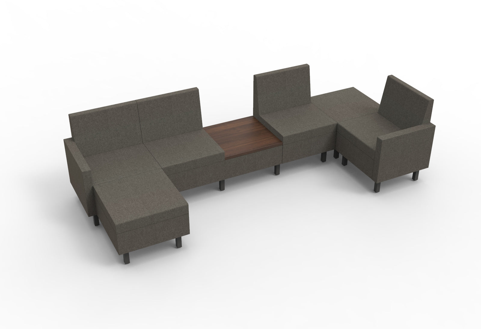 Movvi Single Seat No Back