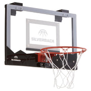 Silverback Lumen-X 18" Led Over-The-Door Mini Basketball Hoop With Ball