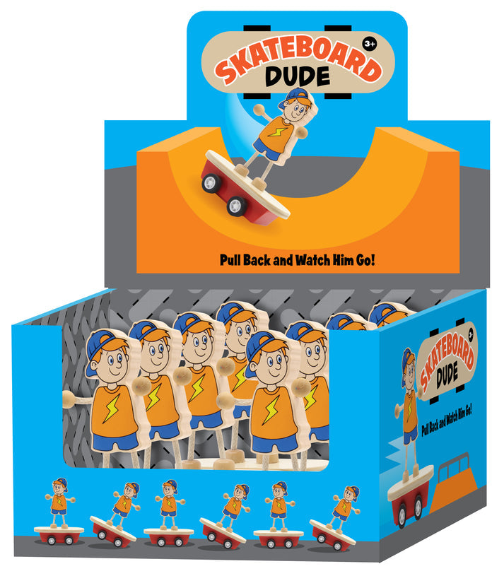 Skate Board Dude (Display of 8)