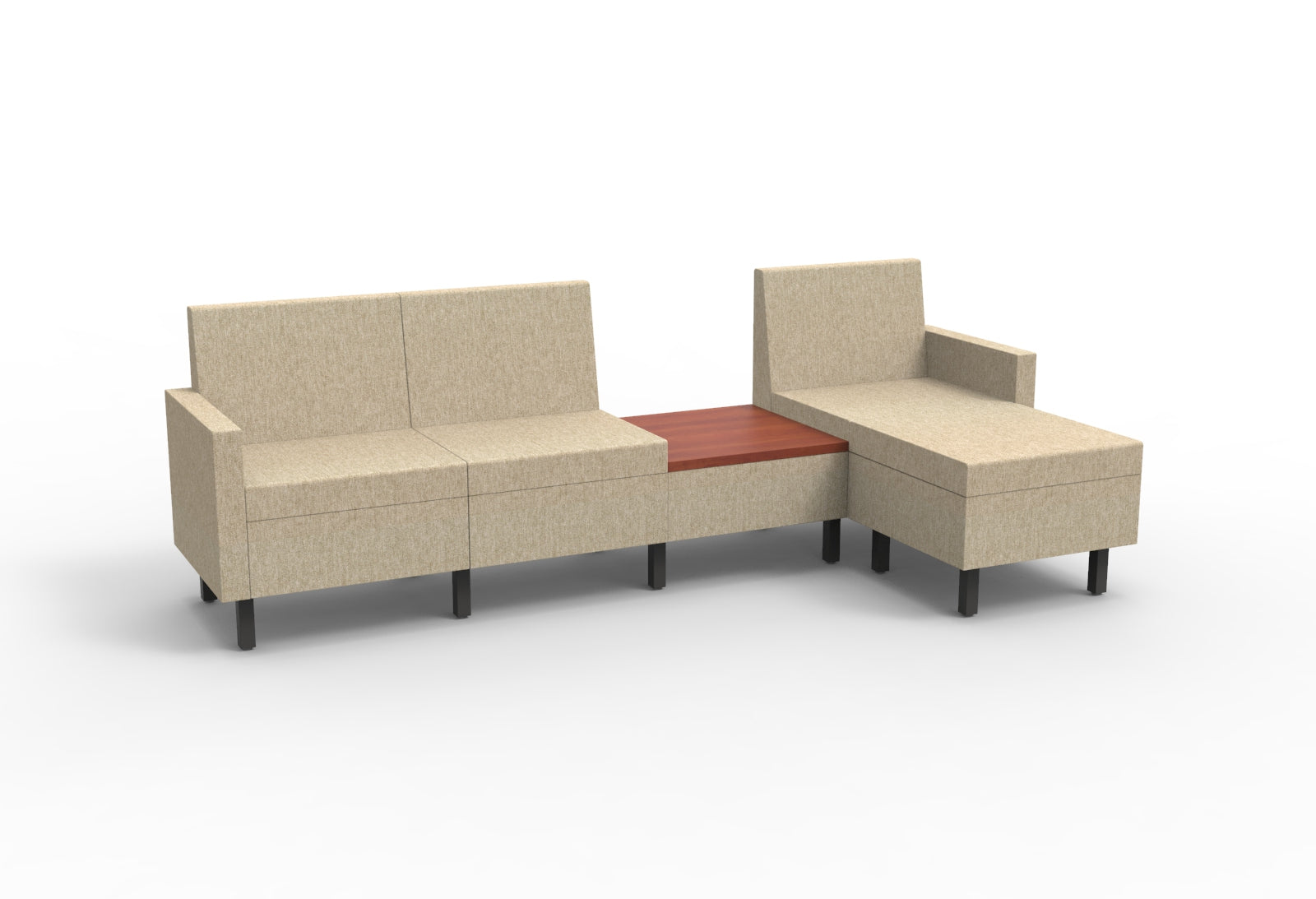 Movvi Single Seat No Back