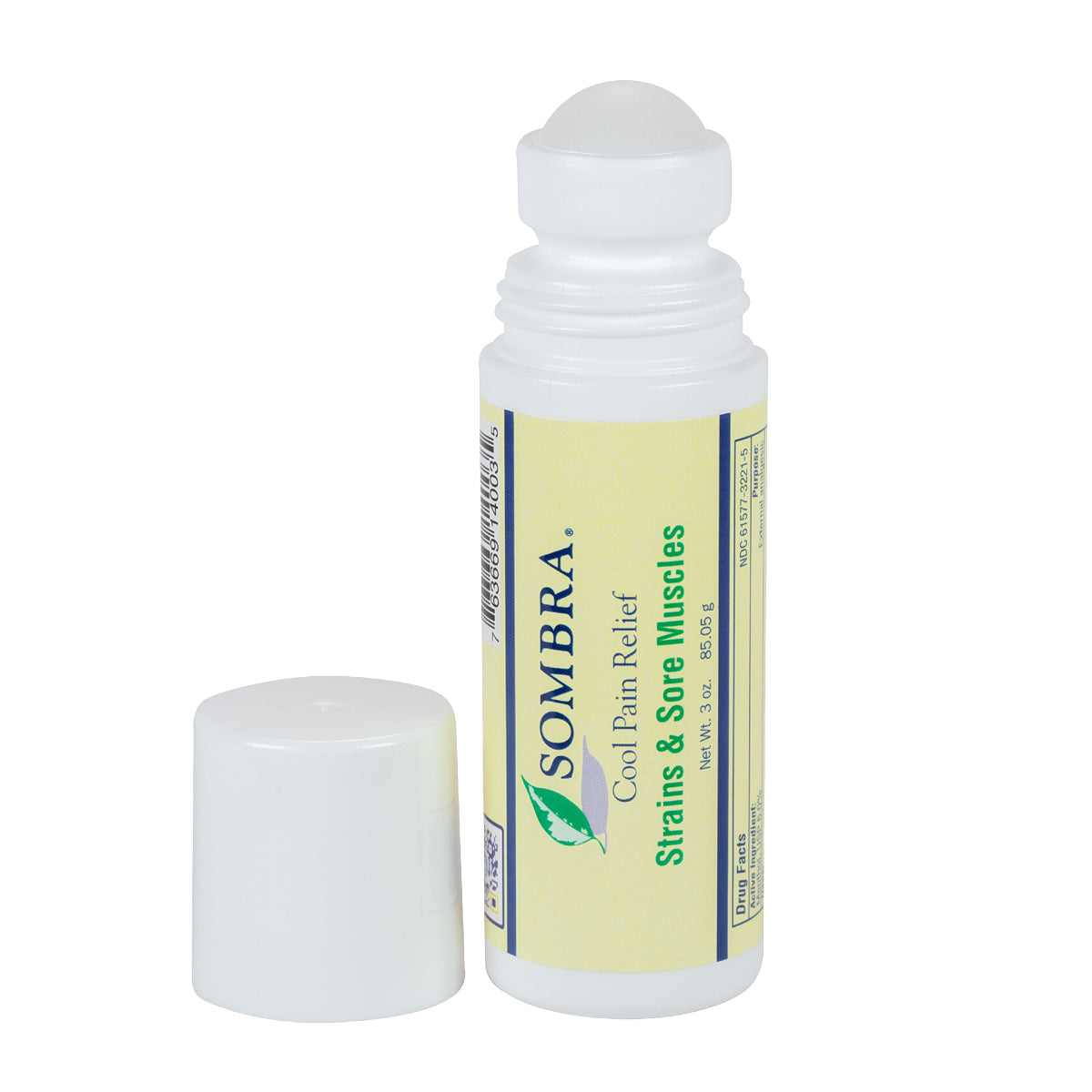 Sombra Cool Pain Relief, 3 Oz Roll-On