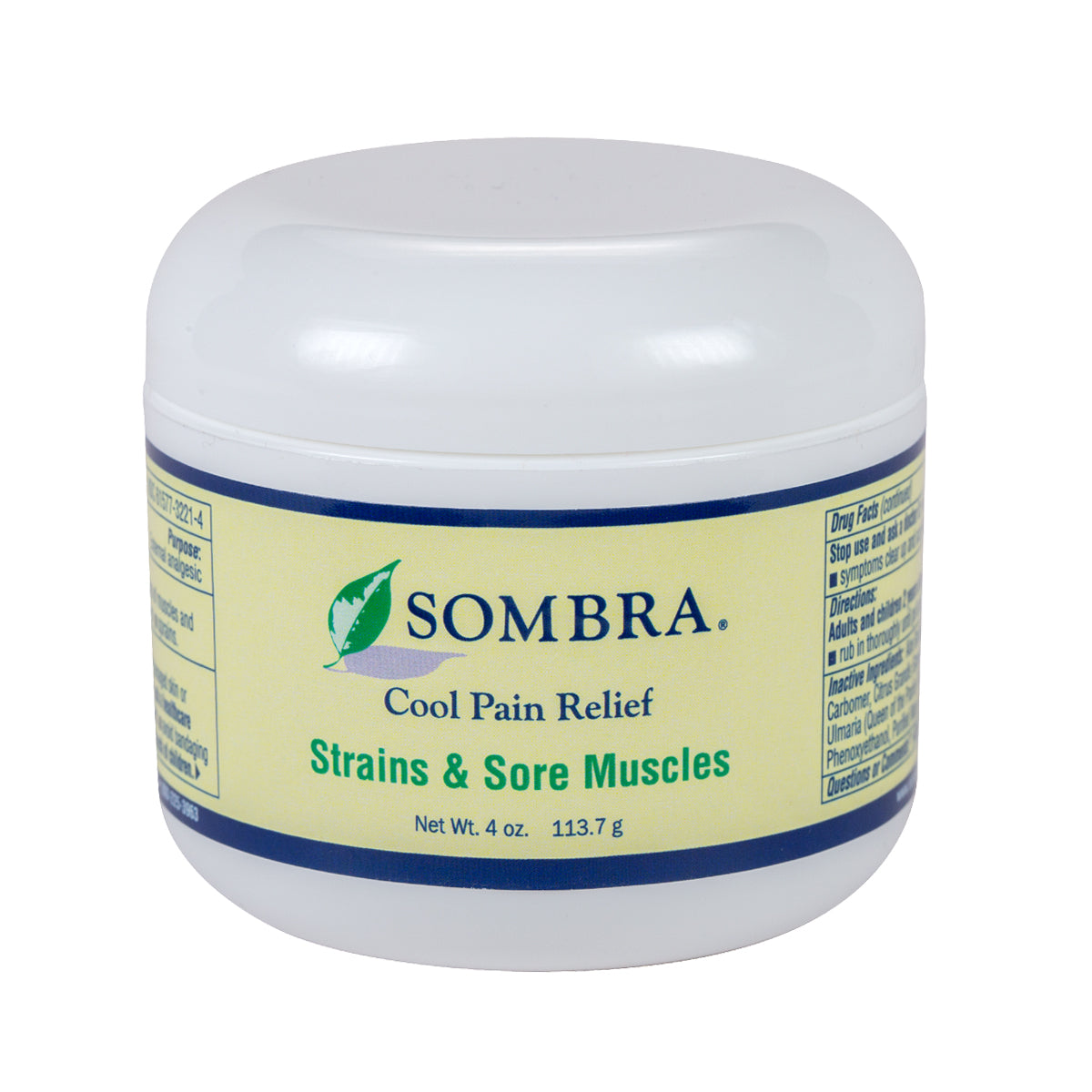 Sombra Cool Pain Relief, 4 Oz Jar
