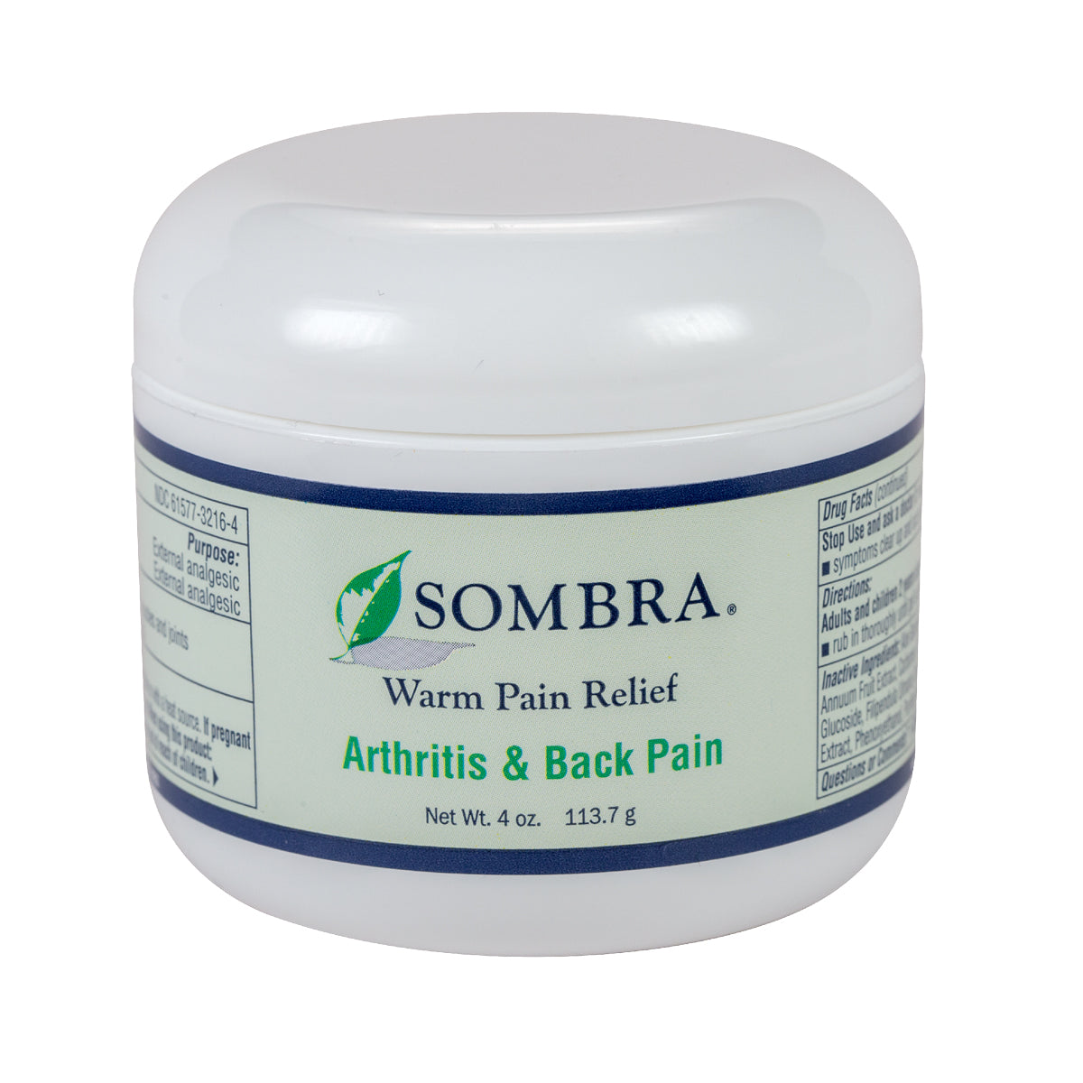 Sombra Warm Pain Relief, 4-Oz. Jar
