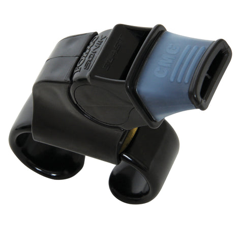 Sonik Blast CMG Official W/ Fingergrip Whistle - BLACK