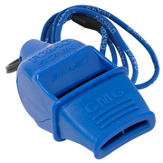 Sonik Blast CMG Safety W/ Breakaway Lanyard Whistle - BLUE