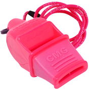 Sonik Blast CMG Safety W/ Breakaway Lanyard Whistle - PINK