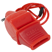 Sonik Blast CMG Safety W/ Breakaway Lanyard Whistle - RED