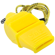 Sonik Blast CMG Safety W/ Breakaway Lanyard Whistle - YELLOW