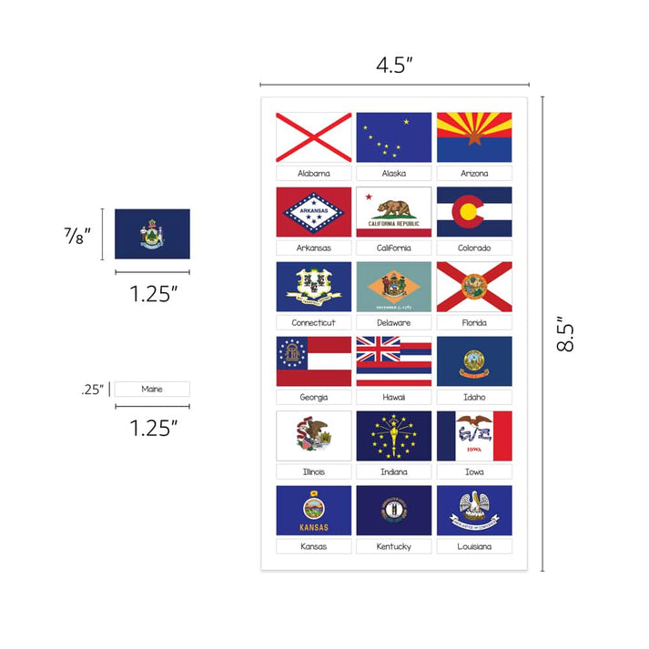 24 Passport Books+1 Set Flags and 1 Set Seals - 6 Sheets 108 Stickers
