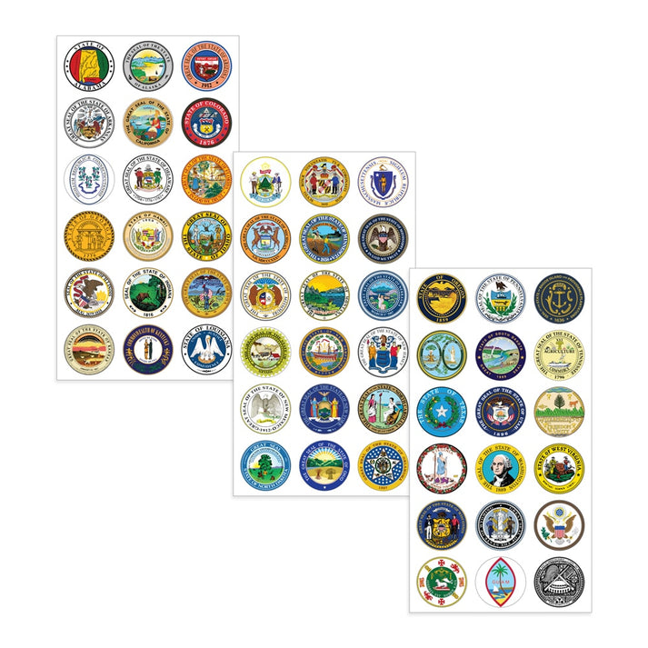 8 Sets - 24 Sheets, 432 Stickers