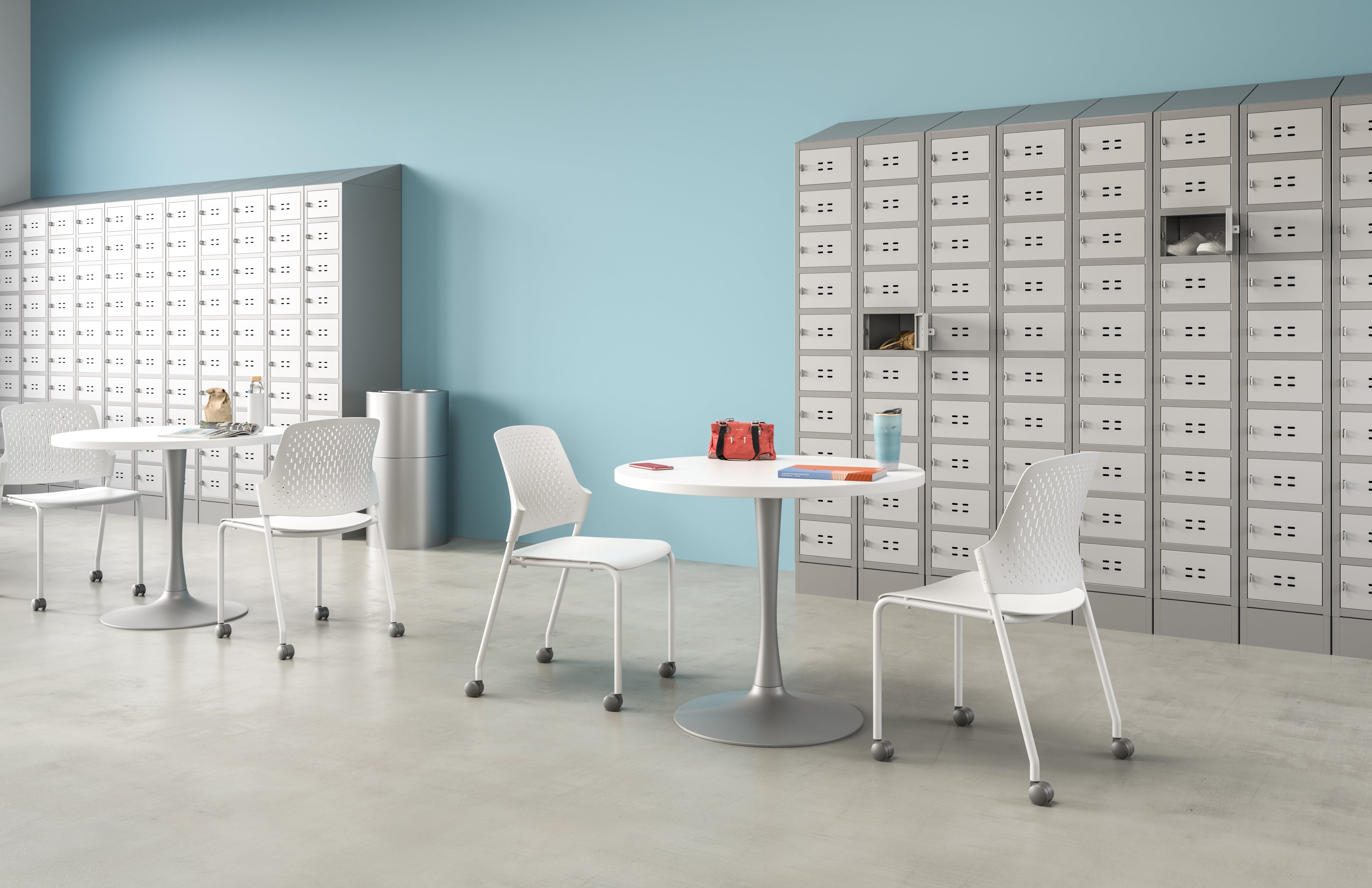 Skirt Locker Triple Column Gr