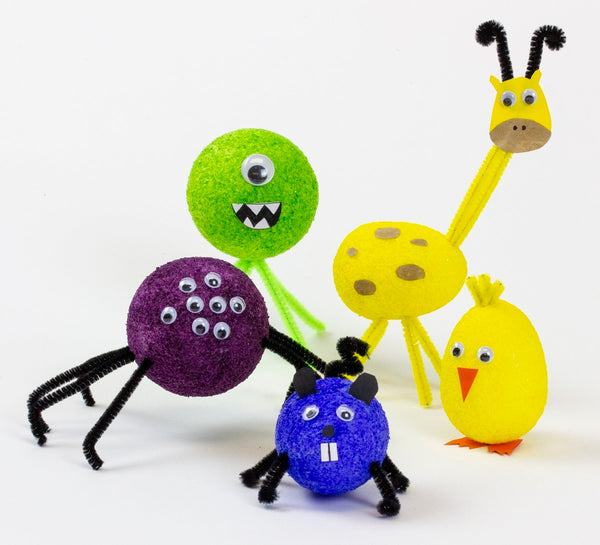 Hygloss Foam Pack - 12 of 2.5" Eggs