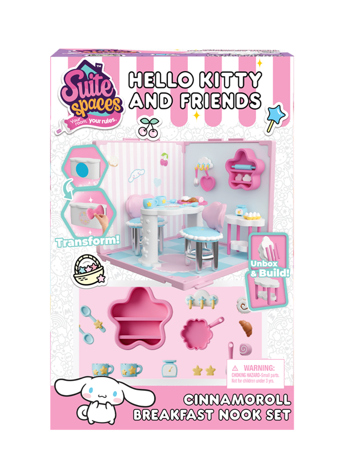 Suite Spaces - Hello Kitty & Friends - Cinnamoroll Dining Room
