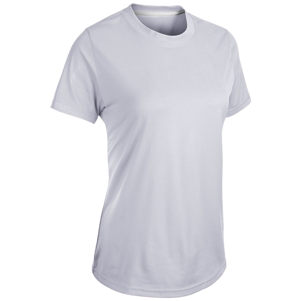 Arena Tee Shirt - Silver - Womens - Small