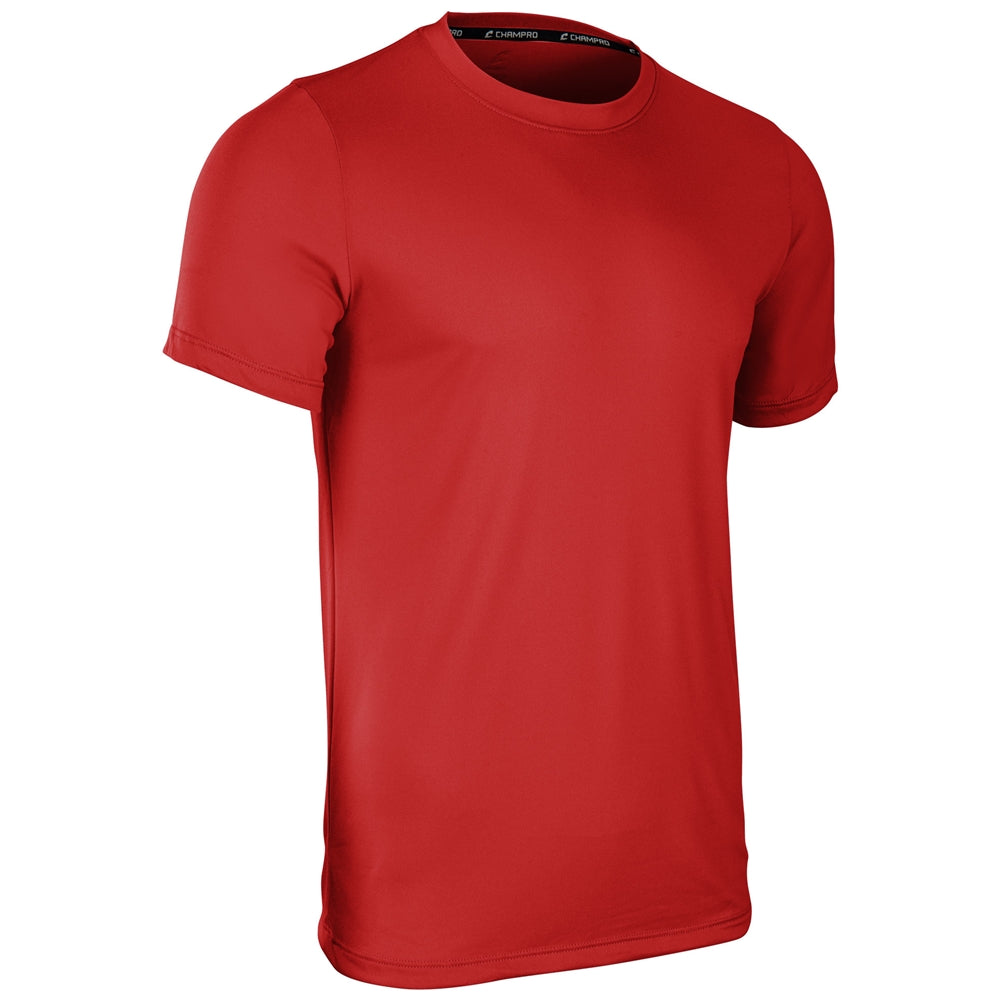 Arena Tee Shirt - Scarlet - Womens - Large
