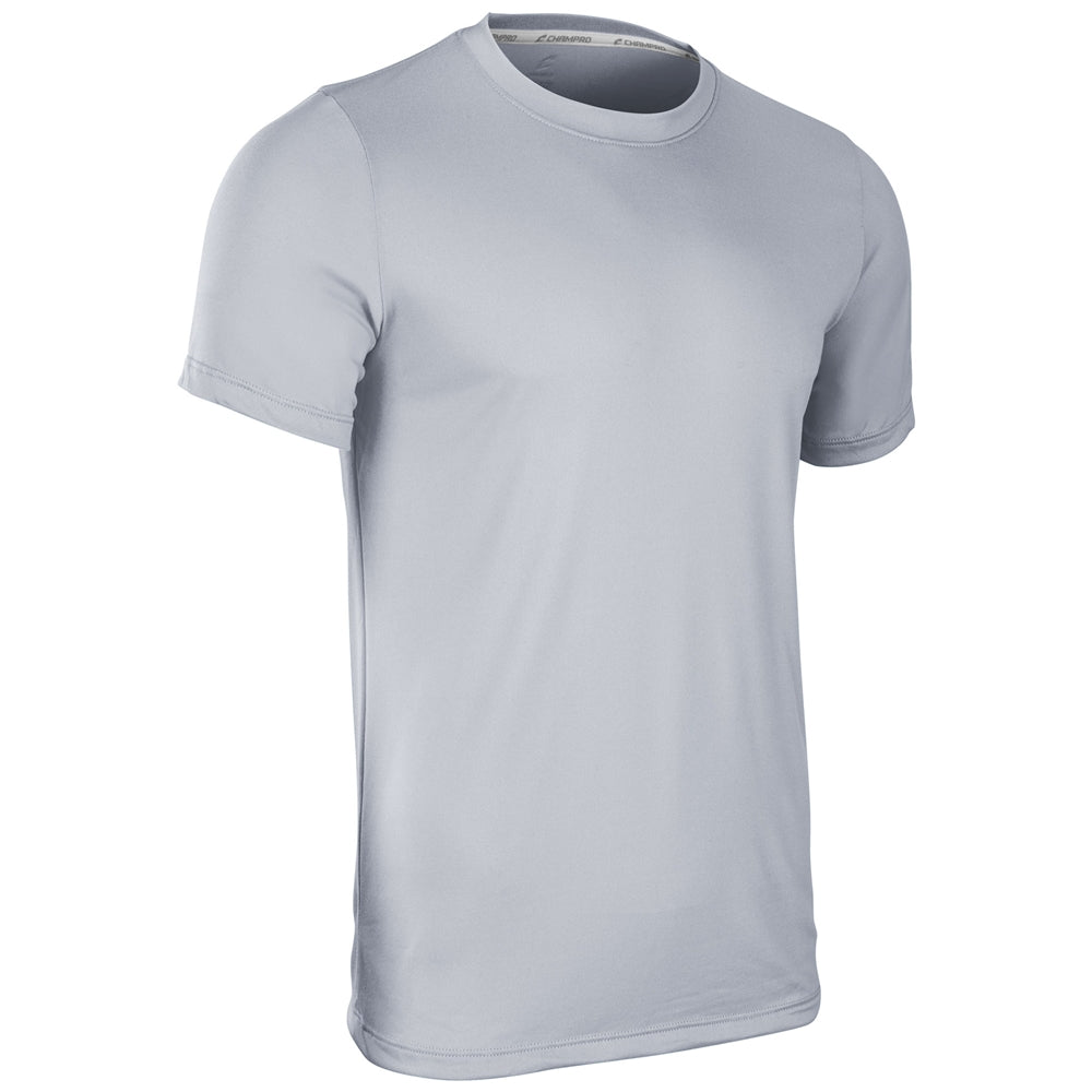 Arena Tee Shirt - Silver - Adult - Extra-Large