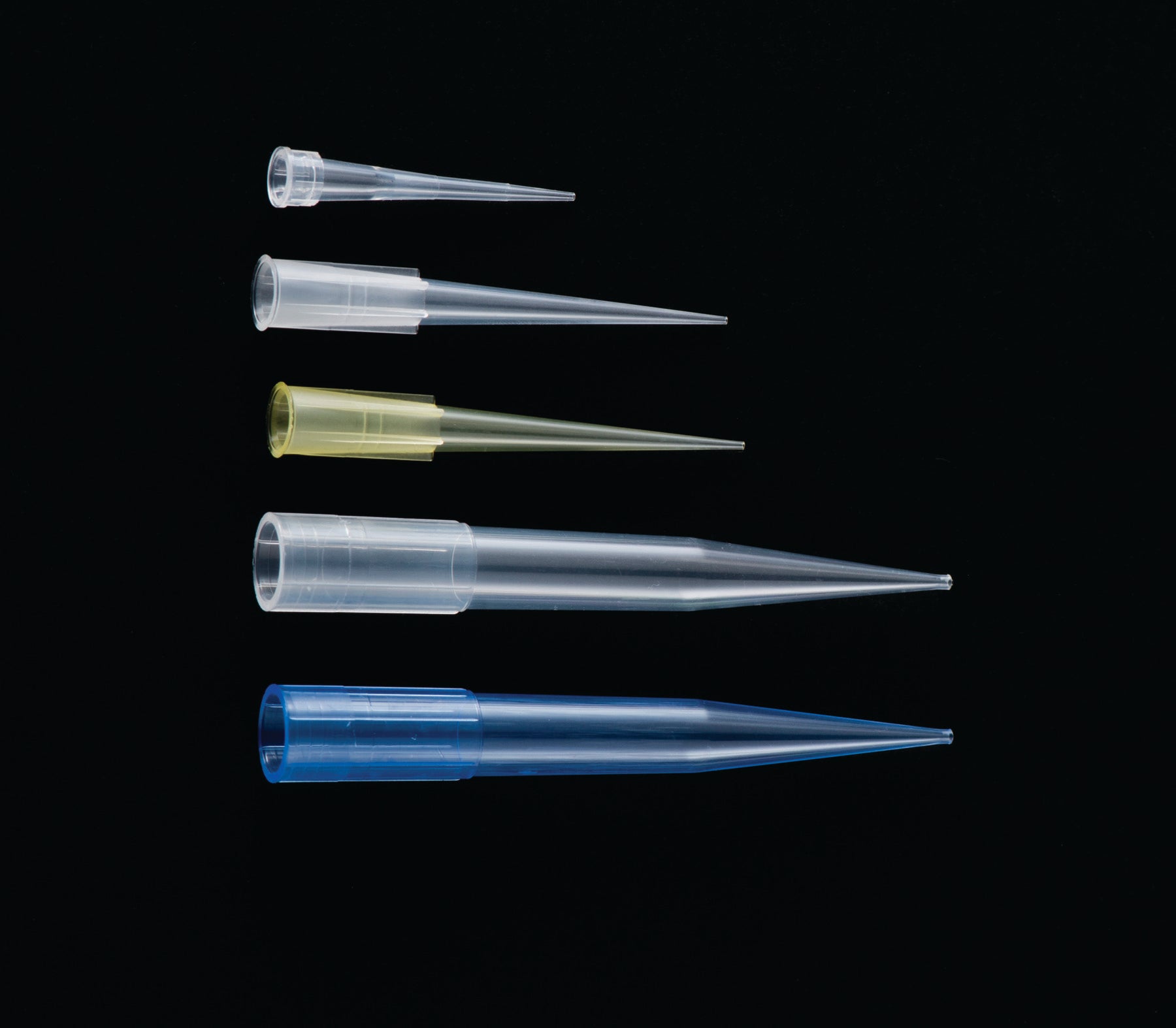 United Scientific® Micropipette Tips, PP, 0.5 - 10uL, Natural, comes with 1000