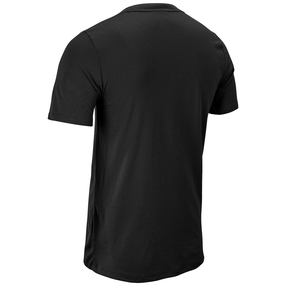 Tackle Crew Neck Tee - Black - Youth - Extra-Small