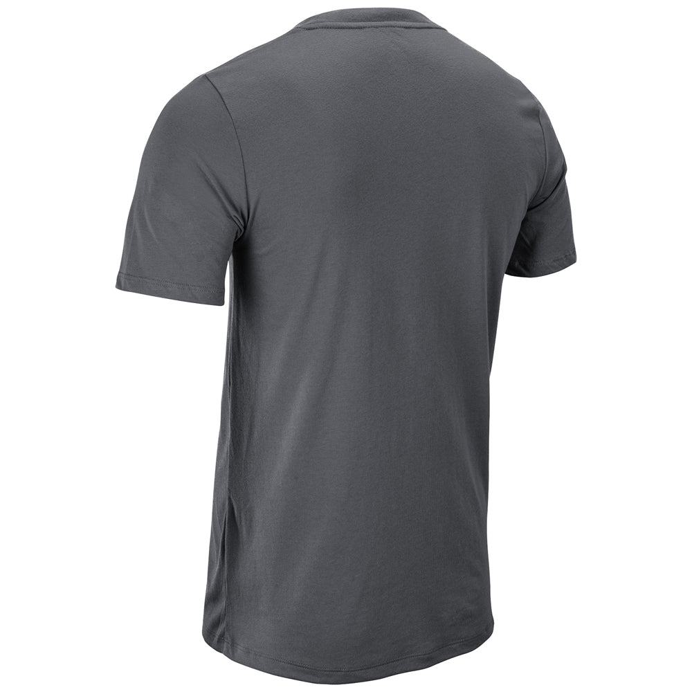 Tackle Crew Neck Tee - Charcoal - Adult - 3XL