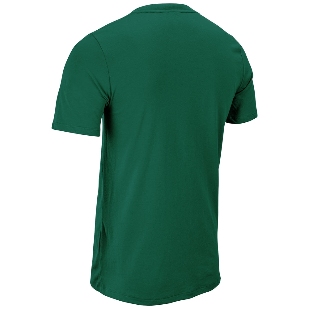 Tackle Crew Neck Tee - Forest Green - Youth - Medium